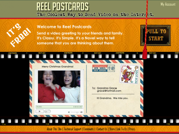 www.reelpostcards.com